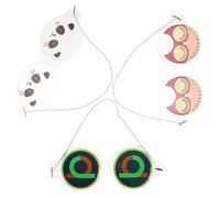 FRCOLOR 3 Piezas Oculares Enfriadoras para Reutilizables Diseño de Animales Almohadillas para Ojos para Refrescante Estrés