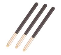 FRCOLOR 3 Piezas ocultador pinceles maquillaje pinceis maquilhagem Maquillaje labial prensador trituradora de alimentos varita de pincel corrector cepillo de lápiz labial portátil Madera