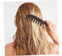 FRCOLOR 3 Piezas Peine De Masaje De Grandes Peine Afro Peine De Pelo De Cepillo Para El Pelo Enderezar El Peine De De Algodón Peine De Peines Rojo