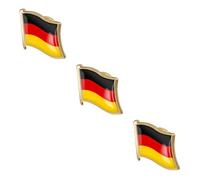FRCOLOR 3 Piezas Pin Alemana Broche de Metal Alemania Accesorio Trajes y Gorras Coleccionable