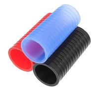 FRCOLOR 3 Piezas Trozos De Corcho De Saxofón Saxófono Accesorios Para Instrumentos Anillos De Cuello De Saxofón Abrazadera De Saxo Gel De Sílice