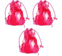 FRCOLOR 3 Piezas Universal Soplador y Rizador Secador De Pelo Herramienta Auxiliar Bolsa De Tela Parabrisas (rosa) Alisadores Cabello Pelo Difusor Bolsas Señor Fin Lienzo De Agoldón