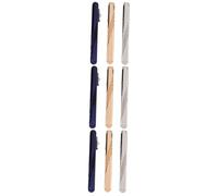 FRCOLOR 3 Series Juego De Pinzas Para Corbata Pinzas Para Corbata De Boda Pinzas Para Corbata De Hombre Accesorios Para Corbata De Padrino Corbatas Broche Para Corbata 3 piezas*3