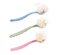 FRCOLOR 3 Uds 2 Cepillo De Baño Depurador De Limpieza Cepillo De Limpieza Suave Depurador De Baño Mango De Esponja De Baño Para Mango De Ducha Cepillos De Baño Cepillo De Ducha Con Piel