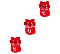 FRCOLOR 3 Uds Abrigos Sudadera con Capucha De Invierno Sudadera Cálida Ropa para Perros Trajes para Perros Pequeños Disfraces De Halloween Vestidos Sudadera con Capucha Sudaderas con