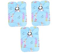 FRCOLOR 3 Uds Delantales Para Adultos Delantal Para Niños Vestido Formal Para Niños Vestido Para Peinar El Cabello Capa De Salón Profesional Para Niños Capa De Peluquería Capa De