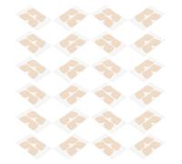 FRCOLOR 30 Pares Pegatinas de Silicona para Lóbulos de Oreja en Forma de Ala, Soporte Estable y Adhesión Discreta, Ultraligeras E Invisibles para Uso Diario