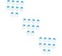 FRCOLOR 30 Piezas clip corrector de nariz tapón nasal de natación tapón nasal de fijación detener corrector nasal Tapones nasales tapón nasal doméstico accesorio para hemorragia nasal Eva