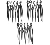 FRCOLOR 30 Piezas Horquilla Palo De Pelo Retro Palo De Pelo Tradicional Accesorios Para El Cabello Recogidos Accesorios Para El Cabello Chino Palillos Para Moño Palillos De Pelo Madera