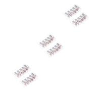 FRCOLOR 30 Piezas implementos de uñas protector de gel acrílico UV clavo rieles ferramentas formas de arte de uñas arte de lámina de uñas manicura Metal extender Referirse a herramienta