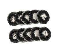 FRCOLOR 30 Piezas Malla para el cabello con cordón redecilla invisible para el cabello redecillas para mujeres hair topper redes para peinados cubierta de bollo redecilla para niña nailon