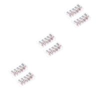 FRCOLOR 30 Piezas protector acrílico guía de extensión de puntas de arte de uñas rieles ferramentas herramientas de belleza de uñas puntas de molde de uñas clavo Metal extender Referirse a