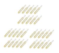 FRCOLOR 30 pinzas geométricas para el cabello con forma geométrica, pinzas doradas para el cabello para mujeres, horquillas geométricas huecas, para mujer, accesorios para el cabello