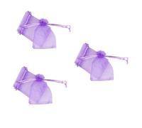 FRCOLOR 300 Piezas bolsas de favor de la boda bolsos de fiesta os fiesta as de almacenamiento de joyas as de transparentes a con cordón pequeñas as de