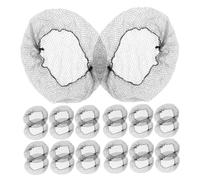 FRCOLOR 300 Piezas Unidades Invisible Elástica para Moños de Ballet de Malla de Nylon Transpirable y Extensible para Recogidos Diseño para Mujeres y Hombres Danza y Servicio de