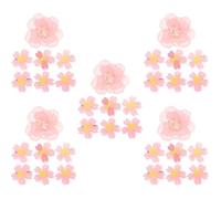 FRCOLOR 35 Piezas Horquilla Flor De Cerezo Accesorios Para El Cabello De Verano Pinza Para El Cabello Horquillas Pinzas Para El Cabello De Verano Pinzas De Cabello Rosa Resina