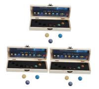 FRCOLOR 3juegos Adornos Educativos De Planetas De Natural Del Sistema Solar Decoración Para Hogar y Creativos