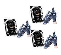 FRCOLOR 3pares Guantes Exfoliantes De Barro Volcánico Para Manos Hidratante y Blanqueadora Para Piel Seca y Cutículas Agedas