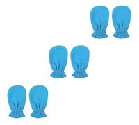 FRCOLOR 3pares Guantes Exfoliantes De Esencial Para Cuidado De Manos Hidratación Profunda Perfectos Para Spa y Tratamientos Casa