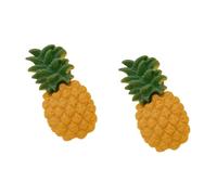 FRCOLOR 3pares Pendientes De Frutas Adorables Pendientes De Moda Forma De Fruta Para Niñas Decoración Orejas Conjunto