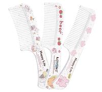 FRCOLOR 3piezas Adorable Cartoon Hair Combs Anti-static Portable Hair Accessories for Women and Students Bear Rabbit Rabbit