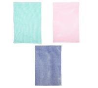FRCOLOR 3piezas Artefacto De Toalla De Baño Exfoliante Paño Africano Para Fregar Esponja De Africana Auténtica Para Limpiar La La Ducha Reutilizables Espalda