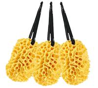 FRCOLOR 3piezas Bola De Baño De Panal Esponja De Baño Súper Suave Reutilizable Para Exfoliar La Piel Duchas Diarias