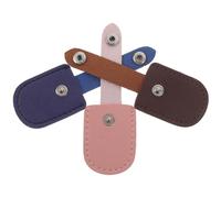 FRCOLOR 3piezas Funda Protectora Para Tijeras De Cutícula Para Manicura y Pedicura Cubierta De Almacenamiento Para Herramientas De Belleza Ligera y Espacio Ahorra