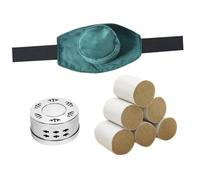 FRCOLOR 3piezas Kit De Moxibustión Sin Humo Unidades Para Cintura y Espalda Caja De Moxibustión Para Acupuntura Colores Surtidos