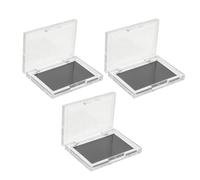 FRCOLOR 3piezas Paleta De Sombras De Ojos Multifunción Tablero Magnético Almacenamiento De Maquillaje Unidades Organizador Compacto