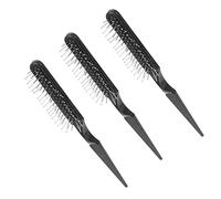 FRCOLOR 3piezas Peine De Peluquería De Rata Cepillo Para Cardar y Desenredar El Cabello Unidades Para Teñir y Peinar El Cabello