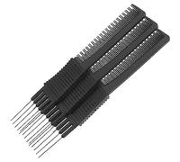 FRCOLOR 3piezas Peines De De Aguja Multifunción Cabello Peine De Horquilla Diseño Práctico y Duradero