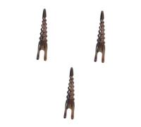 FRCOLOR 3piezas Placa De Rasurado De Cuerno De Yak Herramienta De Acupuntura y Masaje Diseño Para Gua Sha y Cuidado Corporal Natural