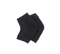 FRCOLOR 3piezas Protector De Talón Gel Negro Calcetines De Gel Para Talones Secos y Agrietados Manga De Talón Puntera Abierta Para Uso Diario y Deporte