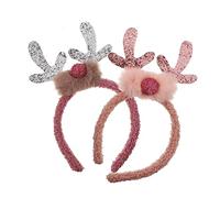 FRCOLOR 3piezas Tocado de Asta de Ciervo para Diadema de Asta de Ciervo Navideña Accesorios Navideños para Fiestas de Navidad y Decoración de Fiesta