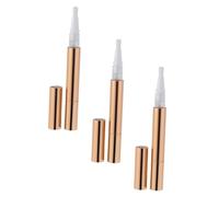 FRCOLOR 3piezas Tubos Vacíos de Brillo Labial Rellenables Envases de Cosméticos para Esmalte de Uñas y Laca de Uñas para Aplicador de Aceite Labial y Dispensador