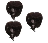 FRCOLOR 3st Invisible Peluca Accesorio para el Cabello Wiglet Accesorios para el Cabello Delgado Extensor Corto Peluca de Pelo Mujer Peluca de Intranet de Edad Media Alambre de Alta Temperatura