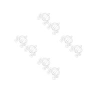 FRCOLOR 4 Juegos Caja De De Hierro Calabazas Artesanales Carruaje De Calabaza Blanca Dulces Tazón De Calabaza Cajas Individuales Para Cupcakes Planchar 2 Piezas * 4