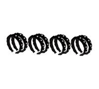 FRCOLOR 4 Juegos De Elegantes Diademas Anchas Acolchadas Y Elásticas Para Mujer Accesorio De Moda Para Ocasiones Especiales Cómodas Para El Día A Día 2 Unidades X 4