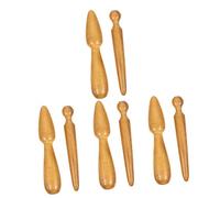 FRCOLOR 4 Juegos De Palos De Acupresión De Madera Para Muscular Herramienta De Reflexología Para Pies Y Manos 2 Unidades X 4
