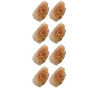 FRCOLOR 4 Juegos Piedra Del Sol Juguete Roca Decoración Dorada Agitadores Luz De Noche De Cuentas Para Pulseras Joya Pegatina Piedras Azules Runas Estante Real 2 Piezas * 4