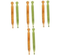 FRCOLOR 4 Juegos Tabla De Masaje Muscular Head Massager Masajeador Brazos Herramienta De De Presión Palo De Cara Barra De De Resina Herramientas De 2 Piezas * 4