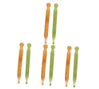 FRCOLOR 4 Juegos Tabla De Masaje Muscular Herramienta De Masaje De Presión Punto De Presión Head Massager Masajeador Brazos Masajeador De Resina Para La Cara Pluma De Masaje 2 Piezas * 4