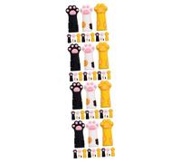 FRCOLOR 4 Juegos Tijeras De Manicura Para Cutículas. Silicona Cubiertas Protectoras De Recortador De Cutículas Especial Implementos Pinza Para Cutículas Que Sujeta La Tapa 12 Piezas X 4