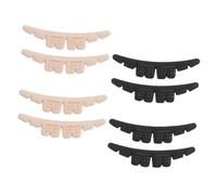 FRCOLOR 4 Pares Almohadillas Adhesivas para Tacones Protectores Antideslizantes para Talón y Antepié Cojines Duraderos para Sandalias y Zapatos y Seguro