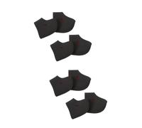 FRCOLOR 4 Pares Calcetines Hidratantes Para El Talón Calcetines De Tacón De Algodón Calcetines Sin Dedos Mangas Hidratantes Para El Talón Calcetines Pies Secos Antigrietas Talonera