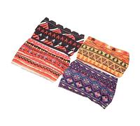 FRCOLOR 4 Piezas cintas para el cabello para mujeres diademas de mujer cintas para el cabello anudadas para mujeres cintas para el pelo venda diademas para diadema africana tela