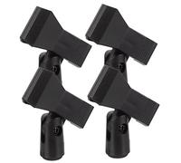 FRCOLOR 4 piezas Clip de Micrófono Estándar de Soporte de para Micrófonos Inalámbricos Cable Compatible con Soportes para y Conciertos