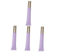 FRCOLOR 4 Piezas Crema De Masaje Para Ojos Dispensador Mini Tubo Exprimidor De Bálsamo Labial Recargable Botella Vacía Contenedor De Bálsamo Labial Contenedor De Brillo De Páginas