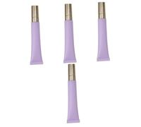 FRCOLOR 4 Piezas Crema De Masaje Para Ojos Tubos De Brillo De Herramienta Aplicadora De Crema Para Los Ojos Chica Perfume Tubo De Crema Tubo Cosmético Botella Bricolaje Mini Páginas